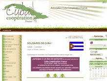 Tablet Screenshot of cubacoop.org